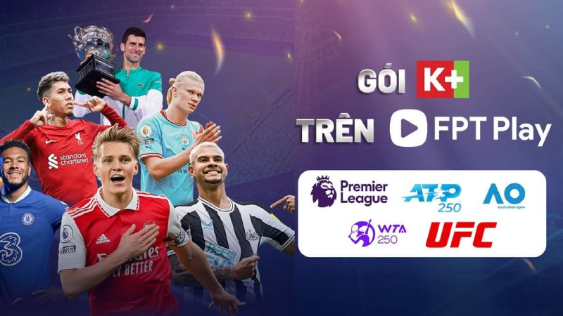 Xem trọn gói 5 kênh truyền hình K+ trên FPT